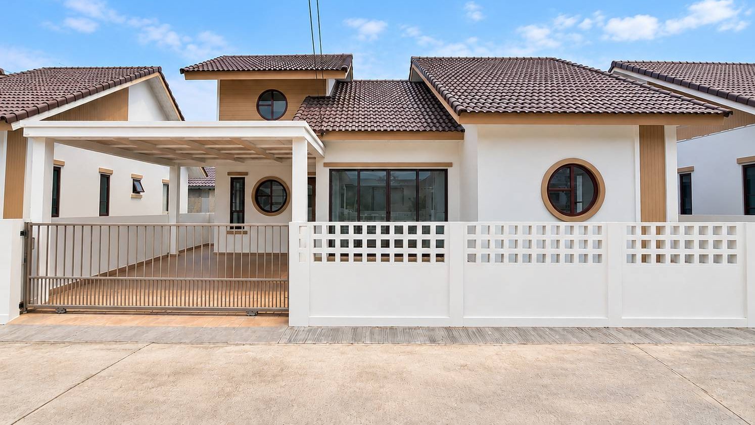 บ้านเดี่ยวแบบมูจิ 3 ห้องนอน (ภาพตัวอย่างแบบบ้าน) โครงการเกษตรศิลป์ เฟส 5 สันทราย เชียงใหม่